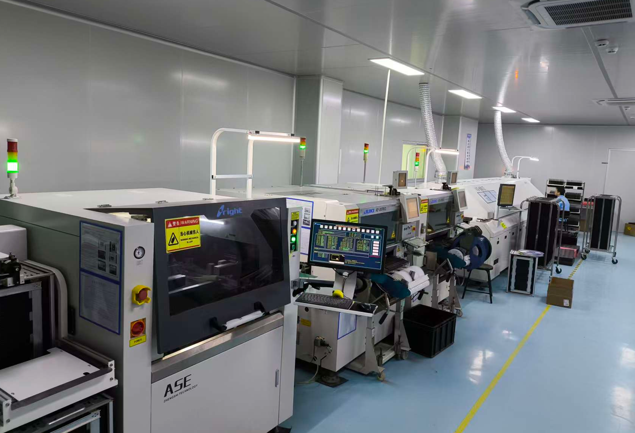 QIKUN charger factory production line in Shenzhen China