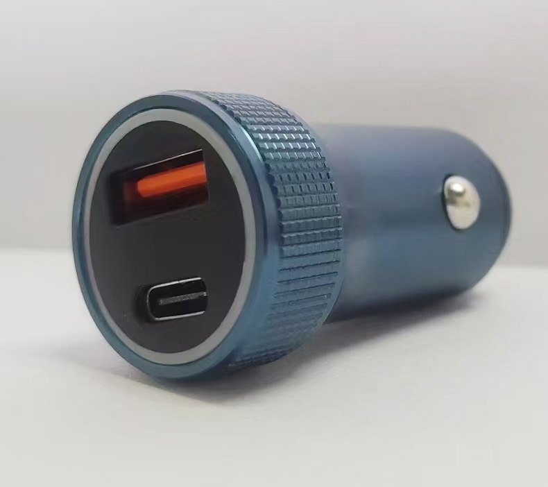 30W USB-C and 18W USB-A dual-port car charger main product image