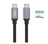 100W USB-C nab&iacute;jec&iacute; a datov&yacute; kabel - CPC-263